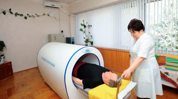 Аппаратная физиотерапия в санатории Украина. Ессентуки